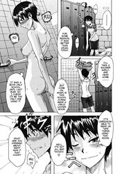 da_hootch doujinshi locker_room nude pubic_hair short_hair shower small_breasts sweat tomboy uncensored undressing