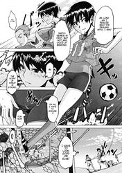 da_hootch doujinshi short_hair soccer tomboy