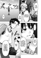 da_hootch doujinshi short_hair soccer tomboy