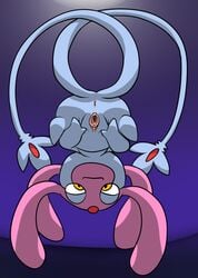 anus female hybridprojectalpha mesprit nintendo pokemon presenting pussy spread_pussy spreading video_games