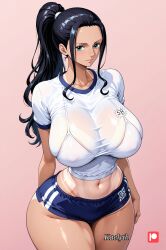 nico robin from one piece by kaelyth