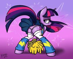 ass cheerleader friendship_is_magic killryde my_little_pony panties twilight_sparkle_(mlp) upskirt