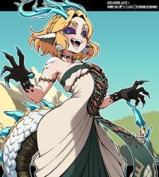 dragon zelda from nintendo by scrimblocrimbo
