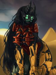 4_eyes breasts devastator egypt gigantic_ass gigantic_breasts gigantic_thighs gigantism huge_ass huge_breasts huge_thighs metallic_body pyramid robot transformers
