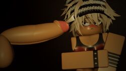16:9 2boys 3d :< armband balls beanie blonde_hair blush clothed cute femboy gay hoover_(hooverrr34) hooverrr34 looking_at_penis male penis roblox robloxian self_upload tagme tank_top yaoi yoga_pants