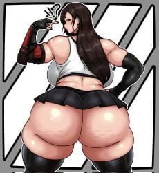 tifa lockhart from final fantasy by angelh96334