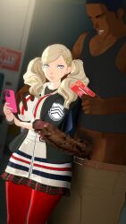 ann takamaki from persona by tachumi