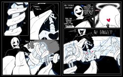 gaster from deltarune by strayknightmare