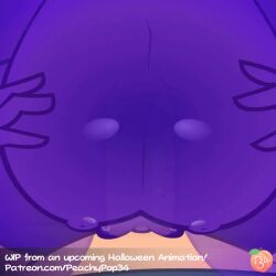 animated bedroom bedroom_sex blue_shirt bottomless breasts dark_jess_(peachypop34) door erect_penis erection female ghost ghost_girl ghost_nipples ghost_penetration ghost_pussy halloween hands_on_own_breasts huge_breasts live2d netorare nipples ntr peachypop34 penis penis_in_pussy purple_body pussy pussy_juice pussy_juice_on_penis see-through sex_on_bed shelf supernatural translucent up_and_down wip work_in_progress