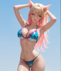 ahri from k/da series by trinity vermilion