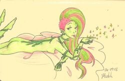 2013 female missshell666 monster_high tagme traditional_media_(artwork) venus_mcflytrap