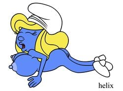 helix smurfette tagme the_smurfs