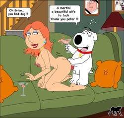 anal brian_griffin canine dog doggy_style family_guy female human interspecies lois_griffin luberne male straight zoophilia