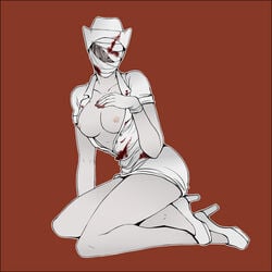 female female_only nurse nurse_(silent_hill) nurse_cap nurse_uniform saemusu silent_hill silent_hill_(film) solo tagme