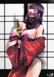 shosuro kameyoi from legend of the five rings by turtlechan