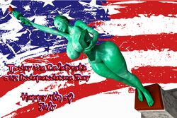 4th_of_july alternate_breast_size inanimate statue_of_liberty super_tito tagme