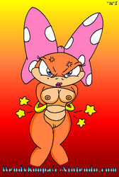 alternate_breast_size anthro breasts female koopa mario_(series) nintendo nipples pandafox pussy tagme the_super_mario_bros._super_show! wendy_o._koopa