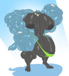 abs balls biceps cerulien47 furry gay hyper hyper_balls hyper_genitalia hyper_penis hyper_testicles male male_focus male_only muscles muscular muscular_arms muscular_ass muscular_back muscular_legs muscular_male muscular_thighs nipples pecs penis pokemon riolu testicles veins veiny_penis
