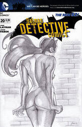 artistjanus barbara_gordon batgirl batman_(series) dc monochrome nipples tagme