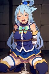 aqua (konosuba) from kono subarashii sekai ni shukufuku wo! by realstuntman