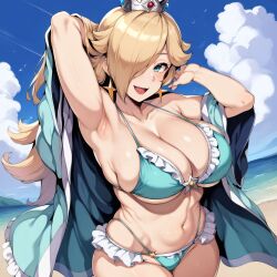 princess rosalina from mario (series) by castle12