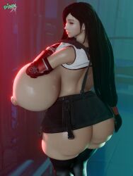 1girl 1girls 3d 3d_(artwork) alternate_breast_size ass bare_ass bare_breasts bare_butt big_ass big_breasts big_butt black_hair breasts breasts_bigger_than_ass breasts_bigger_than_head breasts_bigger_than_torso exposed_ass exposed_breasts exposed_butt final_fantasy final_fantasy_vii final_fantasy_vii_remake giant_breasts gigantic_breasts huge_ass huge_breasts huge_butt large_ass large_breasts large_butt massive_breasts pinksloot square_enix tagme thick_thighs thighs tifa_lockhart