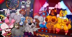 2boys 8girls aged_up ass_bigger_than_head backboob ball_with_hyper_features breasts breasts_bigger_than_head casual casual_nudity cum cupcake_(fnaf) female first_porn_of_character five_nights_at_freddy's five_nights_at_freddy's_2 fritz_(fnaf) gabriel_(fnaf) ghost ghost_girl huge_ass huge_breasts huge_cock hyper_penis jeremy_(fnaf) mangle_(fnaf) nude oral penetration penis public public_nudity purple_guy_(fnaf) rn robot robot_girl rule_63 sex shortstack stomach_bulge susie_(fnaf) swhotdog tag_me tagme teasing toy_bonnie_(fnaf) toy_chica_(fnaf) toy_freddy_(fnaf)