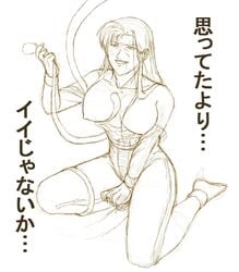 1girls 2013 breasts cima_garahau curvaceous female fujiwaru gundam gundam_0083 human large_breasts long_hair mature mature_woman sketch tagme tentacle villainess