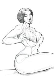 1girls a_new_hope female female_only inusen princess_leia_organa solo star_wars tagme