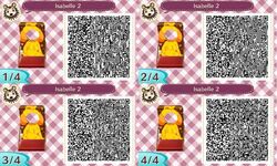 animal_crossing breasts chombie furry isabelle_(animal_crossing) nintendo nipples qr_code tagme year_request