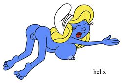 alternate_breast_size helix smurfette tagme the_smurfs