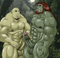 gay male male/male male_only mark_wulfgar markwulfgar multiple_males orc orc_male tagme world_of_warcraft yaoi