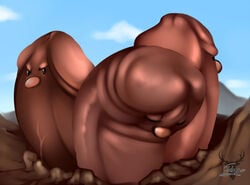 dugtrio erection fortuna genitals glans humanoid_genitalia humanoid_penis living_penis male male_only penis_creature penis_with_face pokémon_(species) pokemon pokemon_rgby sentient_penis tagme vein veiny_penis