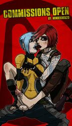 borderlands borderlands_2 futanari lilith_(borderlands) maya_(borderlands) maya_the_siren mindex523 video_games