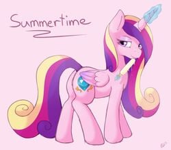 friendship_is_magic my_little_pony popsicle princess_cadance_(mlp) ratofponi tagme