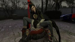 3d bad_end bayonetta bayonetta_(character) crossover dante_(dmc:_devil_may_cry) devil_may_cry_(series) dmc:_devil_may_cry garry's_mod ugly_man