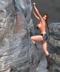 3d female female_only gunnersteve3d human lara_croft lara_croft_(classic) solo tagme tomb_raider