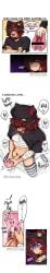 1boy 1male 2d 2d_(artwork) anal black_hair cat_ears clothed comic comic_page comic_panel croto_froto crotofrotok9 cumshot darby_the_ram emo femboy fleshlight goth jacking_off k9kuro kirby kirby_(series) kuro_kurenai light-skinned_male light_skin male male_only malesub masturbation nude nude_male oc original_character parody penis pocket_pussy post-orgasm post_nut_clarity red_hair shame shoes slippers thigh_highs thighhighs twink virtual_youtuber vtuber webcomic yaoi