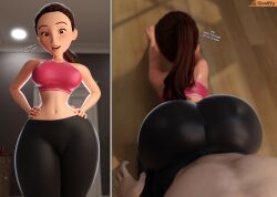 1boy 1girls 3d ass big_ass big_thighs breasts brown_eyes brown_hair bubble_ass bubble_butt bust busty chest curvaceous curvy curvy_figure disney elastigirl female female_focus hazel_eyes helen_parr hero heroine hips hourglass_figure huge_ass huge_thighs large_ass large_thighs legs light-skinned_female light_skin mature mature_female milf mother pixar pixar_mom seductive slim_waist smitty34 superhero superheroine the_incredibles thick thick_hips thick_legs thick_thighs thighs voluptuous voluptuous_female waist wide_ass wide_hips wide_thighs