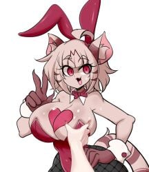 big_breasts breast_grab breasts cleavage feline felis_(lucyfercomic) female furry huge_breasts lucyfercomic original thick_thighs wide_hips