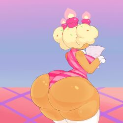 ass ass_focus big_ass big_butt birthday_cake_cookie bubble_butt clothing cookie cookie_run fromariels huge_ass huge_butt thick_thighs thighs video_games