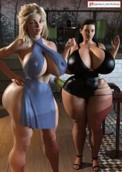 3d big_ass big_breasts curvaceous curvy curvy_body curvy_female curvy_figure enormous_ass enormous_breasts goddess huge_ass huge_breast mommy thick_thighs tonices voluptuous voluptuous_female