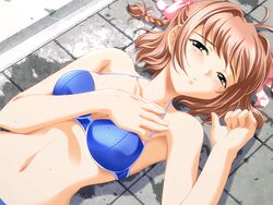 bikini game_cg kimi_ga_nozomu_eien pool solo suzumiya_haruka swimsuit