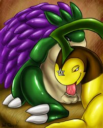 alternate_color bayleef fellatio nicobay nintendo pokemon pokemon_(species) pokemon_gsc pokemon_rgby sandslash tagme yaoifairy