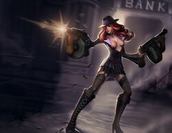 crime_city_miss_fortune debonair_series league_of_legends miss_fortune pinstripe_pattern pinstripe_suit tagme