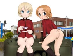 darjeeling girls_und_panzer orange_pekoe tagme