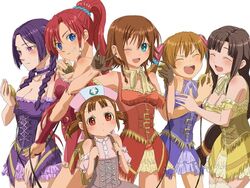 6+girls 6girls amy_(suisei_no_gargantia) bellows_(suisei_no_gargantia) female female_only human melty_(suisei_no_gargantia) multiple_girls ridget_(suisei_no_gargantia) saaya_(suisei_no_gargantia) suisei_no_gargantia