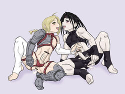 2boys bar_censor edward_elric envy envy_(fma) fullmetal_alchemist handjob human male male_only mozuyun multiple_males penis tagme yaoi