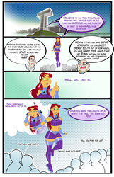starfire from dc by fatfoxlover