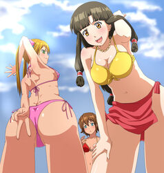 3girls amy_(suisei_no_gargantia) female female_only melty_(suisei_no_gargantia) multiple_girls saaya_(suisei_no_gargantia) suisei_no_gargantia tagme